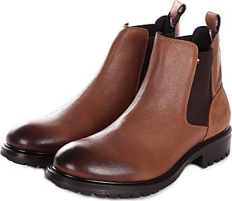 Hilfiger Denim Boots western noir-brun style d\u00e9contract\u00e9 Chaussures Bottes hautes Boots western 