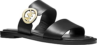 mk sandals black