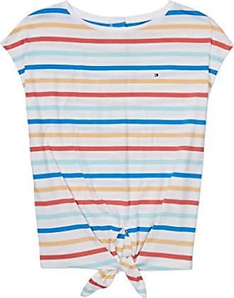 Tommy Hilfiger Women's Short Sleeve Slim Polo Stripe Baby and Toddler Tank Top 