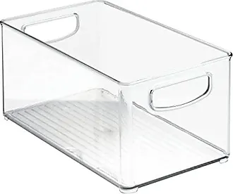 Bac de rangement pour réfrigérateur - Transparent - Plastique - 30 x 10 x  10 cm - Taille S