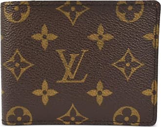 Louis Vuitton Portefeuille Brazza Brown Canvas Wallet (Pre-Owned)