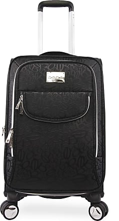 bebe suitcase black and gold