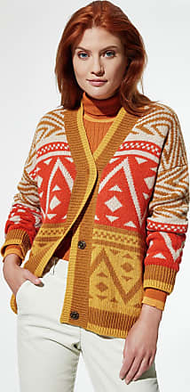 Lacademie Baumwolle CARDIGAN MACIA in Orange Damen Bekleidung Pullover und Strickwaren Strickjacken 