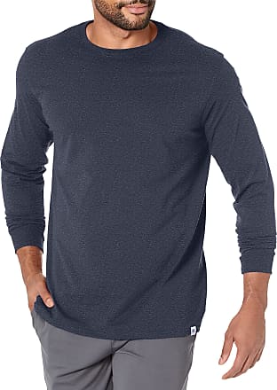 Russell Athletic Big and Tall Long Sleeve T Shirts – 2 Pack Mens Cotton  Shirt