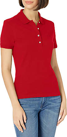 Red Lacoste Women's Polo Shirts | Stylight