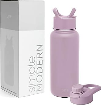 Simple Modern Disney Water Bottle with Straw Lid Insulated Stainless Steel Thermos | Leak Proof Flask | Summit | 32oz Nightmare Before Christmas