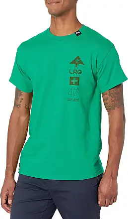 Men's LRG Pastel Color Block 47 Logo T-Shirt - Black - 2X Large