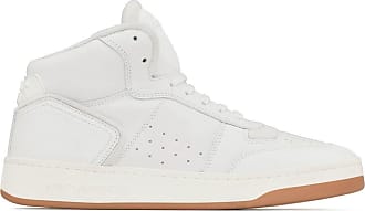 Saint Laurent high-top leather sneakers - men - Calf Leather/Rubber/Fabric - 40,5 - White