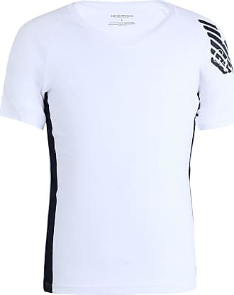 Herren Bekleidung T-Shirts Kurzarm T-Shirts Emporio Armani Andere materialien hemd in Weiß für Herren 