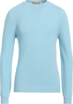 Blue Kex Kliminik bow-jacquard wool-blend sweater