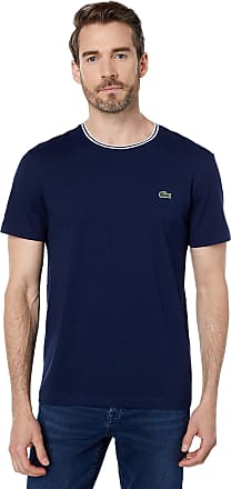 Lacoste Mens Short Sleeve Reg Fit Blue Pack Graphic Tee