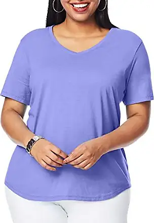 Lucky Brand Women Magenta Pink Purple 2X Plus Size Top Shirt Cotton New NWT