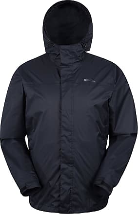 TACVASEN Mens Reusable Waterproof Rain Suits Outdoor Packable Hooded Raincoat Rain Jacket and Trousers Set 