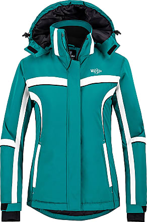 Wantdo Women's Mountain Waterproof Ski Jacket Winter Snow Coat Windproof Snowboarding Jackets 