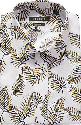 Men's PFG Classic-Fit Palm Leaves Logo Graphic T-Shirt