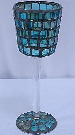 dickwandiges Deko Glas 14 cm Glastopf Windlicht-Glas Aufbewahrungsglas