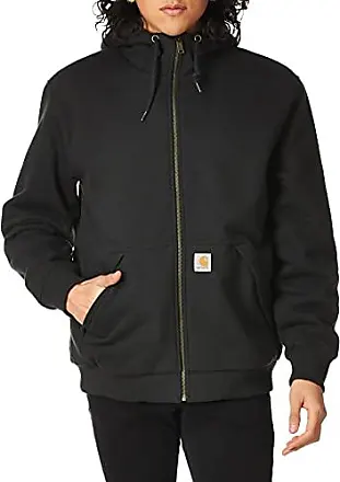 Carhartt Mens Rain Defender® Relaxed Fit Midweight Sherpa-Lined Full-Zip  Sweatshirt : : Clothing, Shoes & Accessories