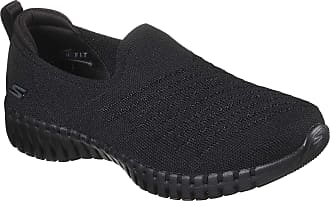 skechers all black slip on