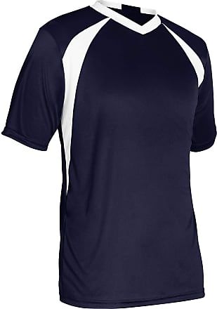 Champro Ace Youth Baseball Jersey, M / White/Navy