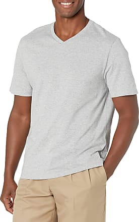 Bolter 4 Pack Mens Everyday Cotton Blend Short Sleeve T-Shirt XXXX-Large, Heather Greys 