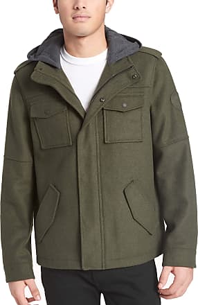 levi's canvas hooded midweight parka