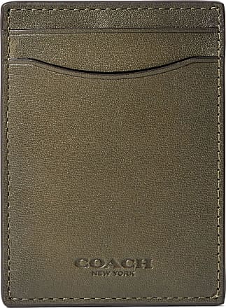 Buy Coach Money Clip Card Case, Brown Color Men