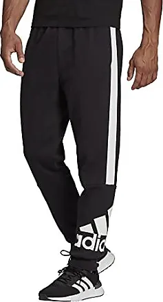 adidas Men's Essentials Fleece Tapered Cuffed 3-Stripes Pants, Semi Lucid  Blue, Small