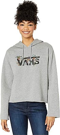 vans striped drop v white hoodie