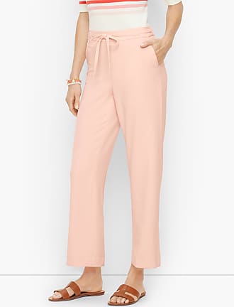 Talbots Petite - Crepe Wide Leg Pants - Caspian Pink - Medium Talbots