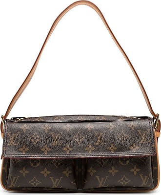 Louis Vuitton Shoulder bag in chocolate brown leather. …