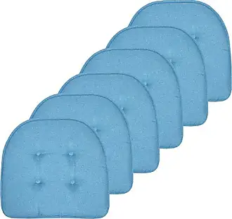 Gorilla Grip Extra Thick Tufted Chair Pad Memory Foam Cushions