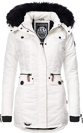 ladies white winter jackets