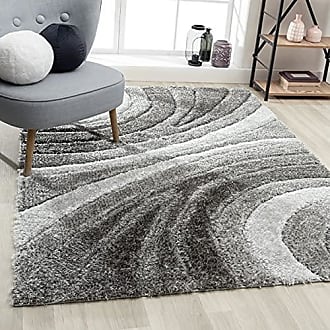 Luxe Weavers Beverly Collection Grey 4x5 Abstract Area Rug - 6490