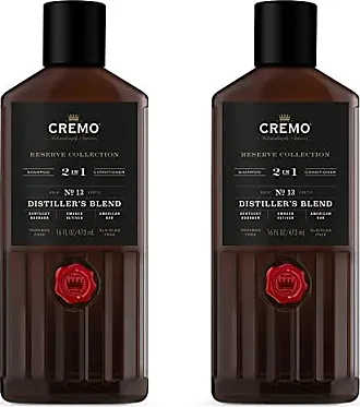 Cremo Barber Grade Blue Cedar & Cypress 2-in-1 Shampoo & Conditioner, 16 Fl  Oz (2-Pack)