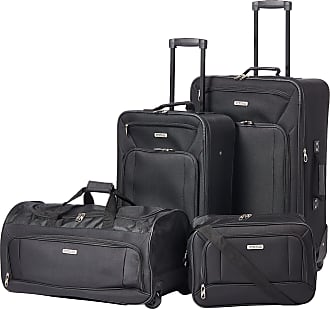 American Tourister American Tourister Fieldbrook II Softside Upright Luggage Set, Black, 2-Piece (tote/21)