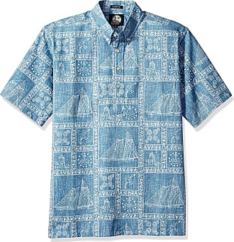 Reyn Spooner Mens Transpac 40/’s Spooner Kloth Classic Hawaiian Shirt