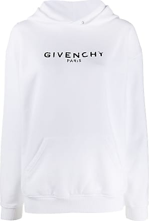 givenchy paris contrasting stitching hoodie