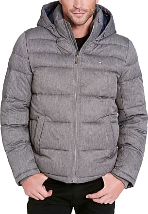 Grey Giorgio Armani Synthetic Logo Zip-up Jacket in Grey Mens Clothing Jackets Casual jackets for Men 