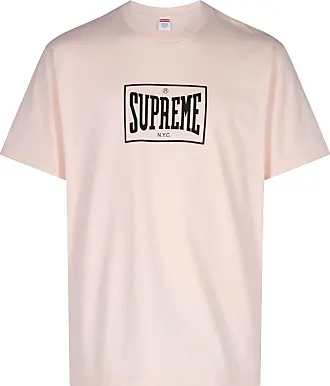 SUPREME Warm Up Pale Pink T-shirt - unisex - Cotton - M