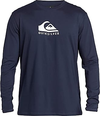 Quiksilver Mens Country Logo Long Sleeve Surf Tee
