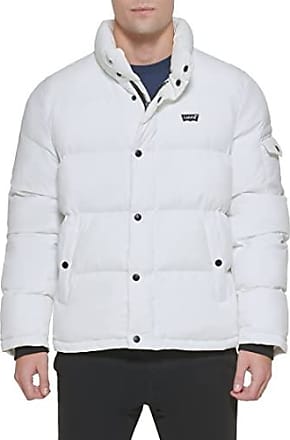 Introducir 57+ imagen levi’s white puffer jacket