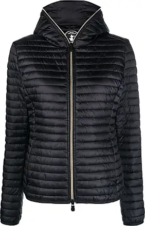 VARLEY Arlen ribbed-knit and quilted glossed-shell jacket