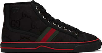 black gucci sneakers womens