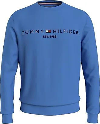Sweat à capuche Tommy Hilfiger avec manches longues bleu électrique