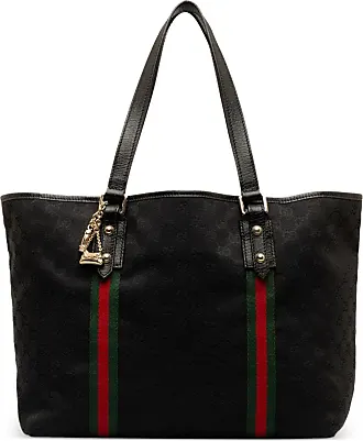 Gucci Pre-Owned GG Canvas magnetic tote bag - Black