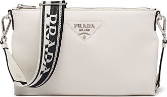 Prada - Cahier Shoulder Bag - Women - Leather - Os - White