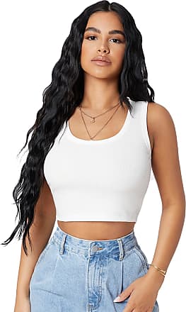 White Crop Tops: up to −55% over 35 products | Stylight