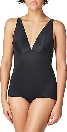 Maidenform Womens Bodysuit-Cover Your Bases Sculpting Jumpsuit, Black, Xx-Large