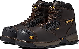 Caterpillar Mens Premier 8" WP Tx Comp Toe Brown Boots EH 400 gram Insulated CAT 