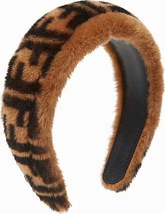 fur fendi headband